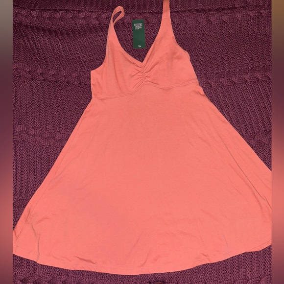 Peach/orange cotton dress from target - Picture 1 of 3